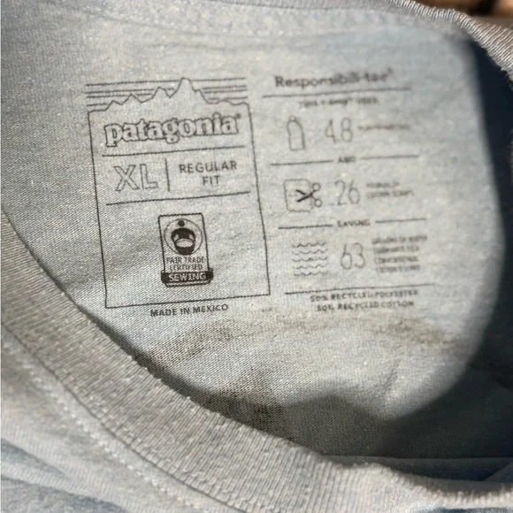 Patagonia Fitz Roy Scope Responsibili-Tee Long Sleeve T-Shirt - Picture 5 of 8